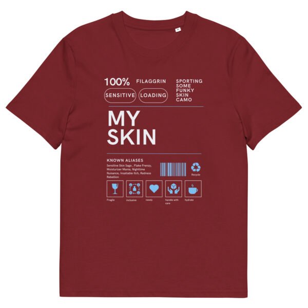 unisex-organic-cotton-t-shirt-burgundy-front-6634aa45b6533.jpg Unisex organic cotton t-shirt